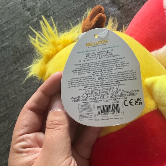 BNWT Christmas Snoopy and Woodstock Squishmallows (8 inches) - Picture 8 of 8